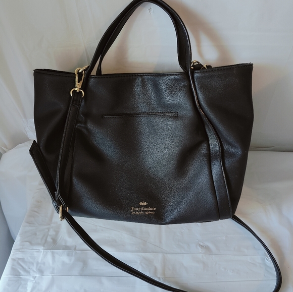 Juicy Couture Vintage Y2K Handbag In Black. Stunningly Beautiful JC Designer Bag - Picture 2 of 16